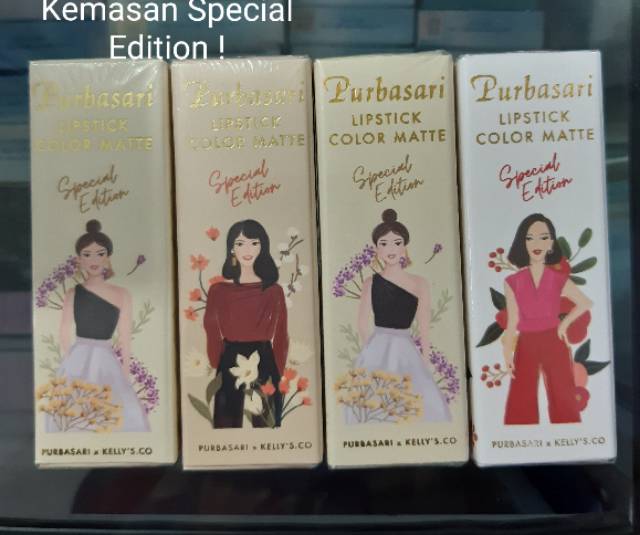 (hàng Mới Về) Son Lì Purbasari Nhiều Màu Sắc Thời Trang Tùy Chọn | BigBuy360 - bigbuy360.vn