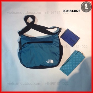 Túi đeo chéo gấp gọn The North Face  - có thể gấp nhỏ thành túi tròn xíu ⚡️ [ HÀNG XUẤT DƯ ] siêu nhẹ siêu tiện