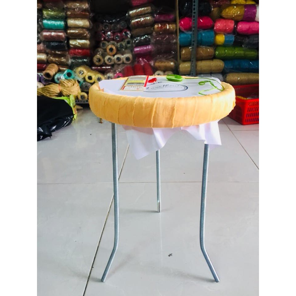 Khung thêu 3 chân đường kính 23cm