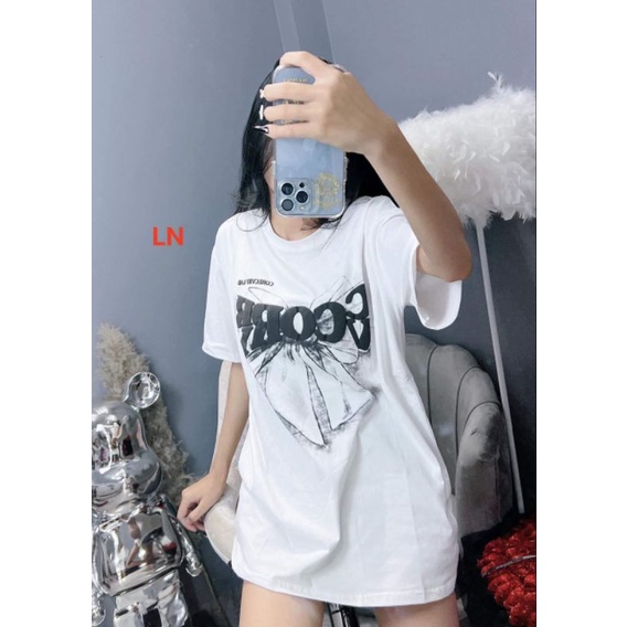 Áo Thun Cor Mẫu Mới Hottrends 2022, Áo Tay Lỡ Phom Rộng