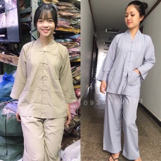 Đồ Lam Đi Chùa # La Hán Đồ Bộ Nam Nữ # Quần Áo # Quần Dài
