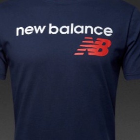 Áo Thun Cotton Ngắn Tay New Balance In Họa Tiết Cá Tính Theo Phong Cách Thu Đông Dành Cho Nam