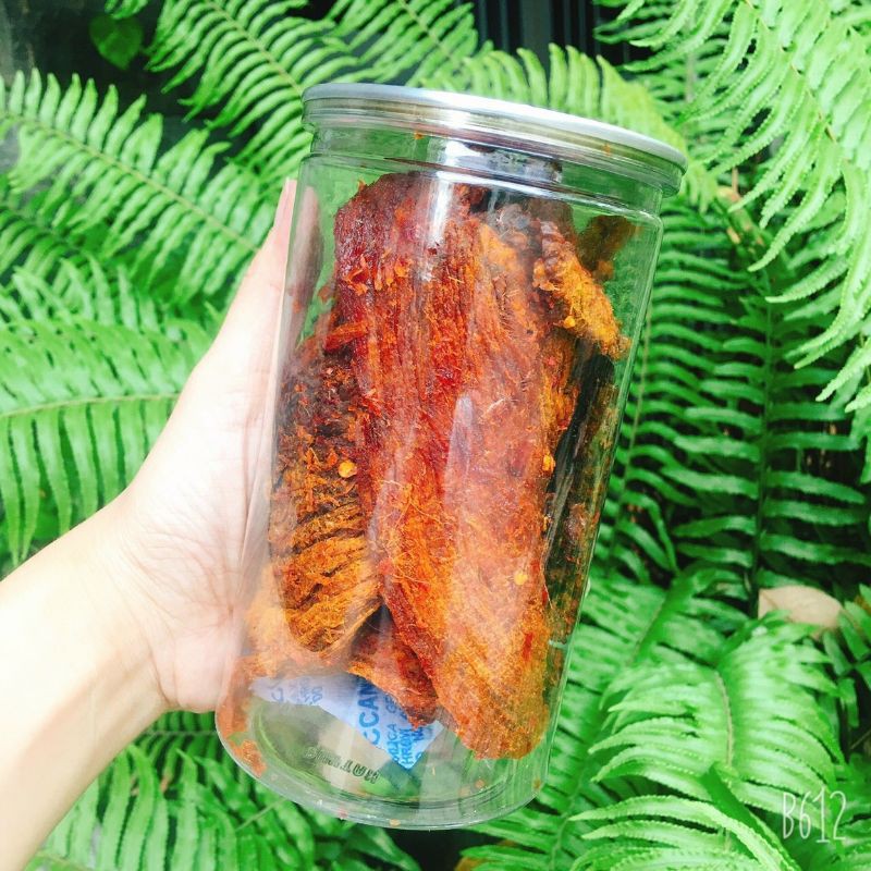 Khô bò miếng lon Pet 300gr