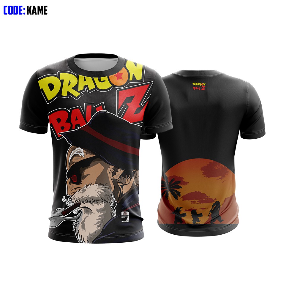 Áo Sơ Mi anime dbz kame Trang Phục | Bajuju baju | Áo Bóng Rổ jersey Chất Lượng Cao