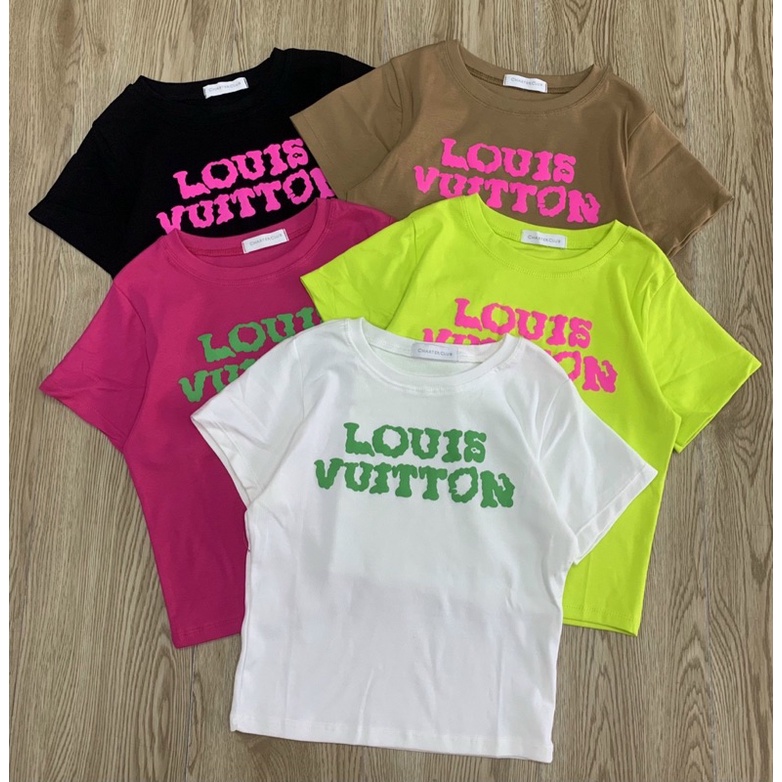 Áo thun ôm phom croptop