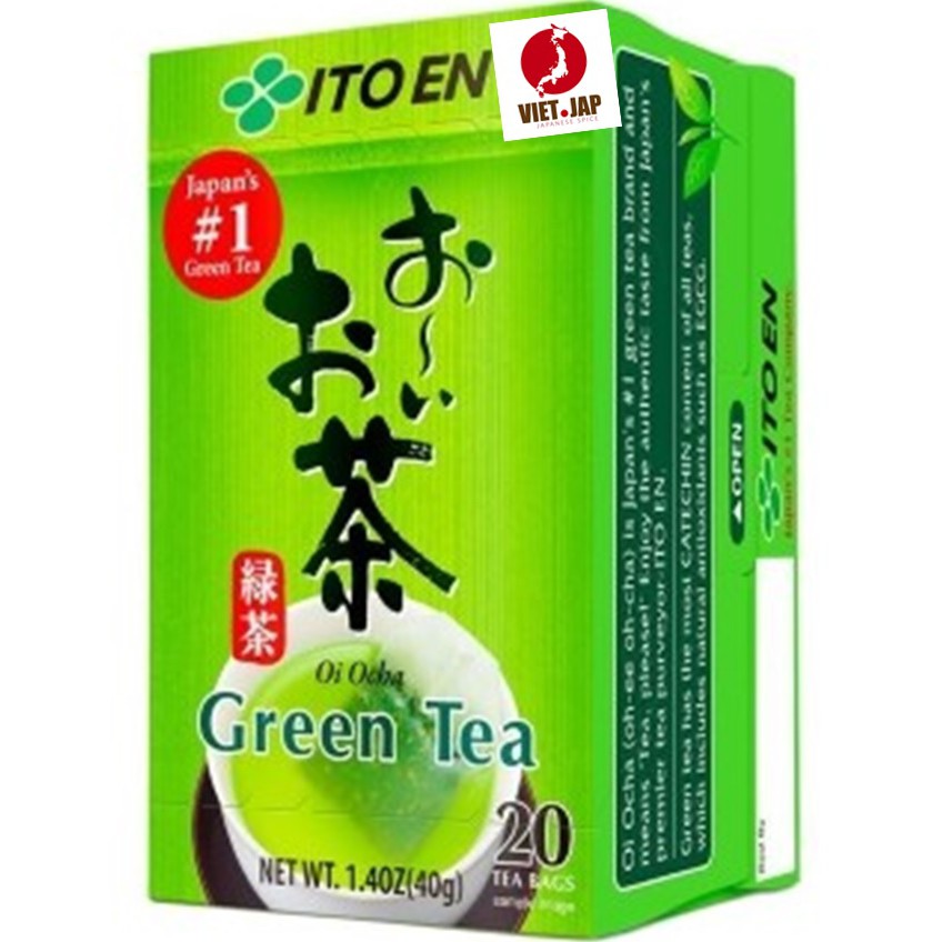 Trà Xanh túi lọc Oi Ocha ITOEN 20 túi lọc/hộp 86G