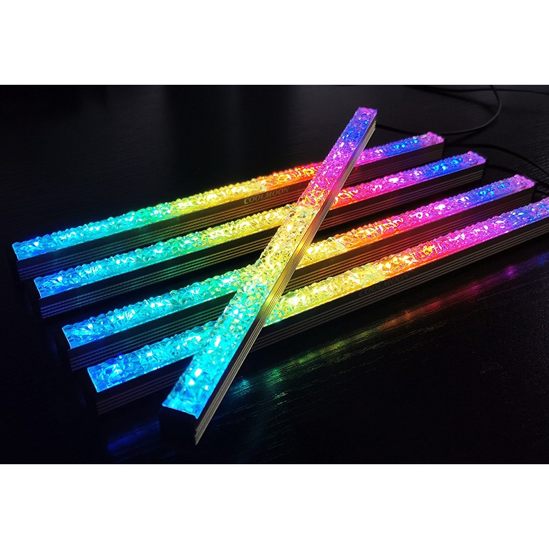 THANH LED COOLMOON DIAMOND RAY RGB - TRANG TRÍ PC/MÁY TÍNH BÀN | WebRaoVat - webraovat.net.vn