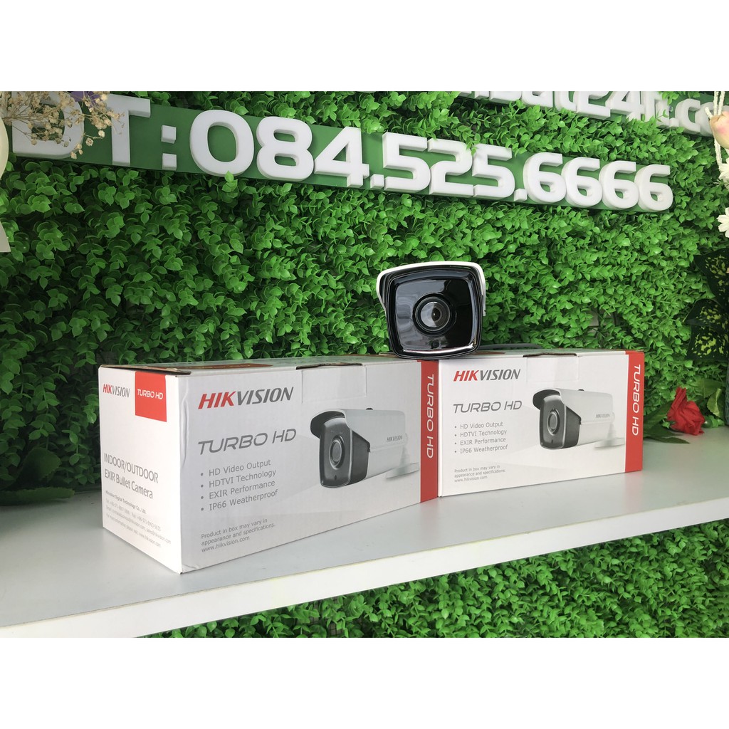 Camera Hikvision 16H0T-IT3F dạng thân 5.0MP vỏ sắt cho hình ảnh rõ nét