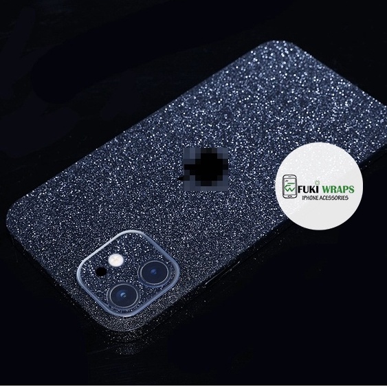 Tấm dán skin FULL Màu Black Diamond Matte Dành cho 5 6 7 8 6plus 7plus 8plus X XR XSMAX 11 PRO MAX 12 PRO MAX