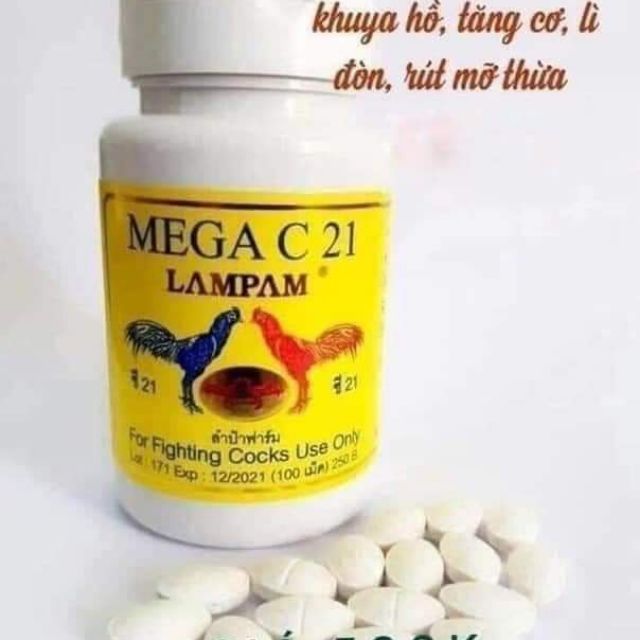 Thuốc nuôi gà mega c21