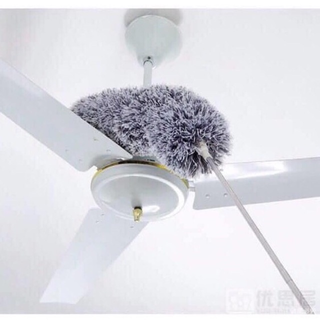 Chổi quét bụi cao cấp có cán dài rút gọn tiện dụng