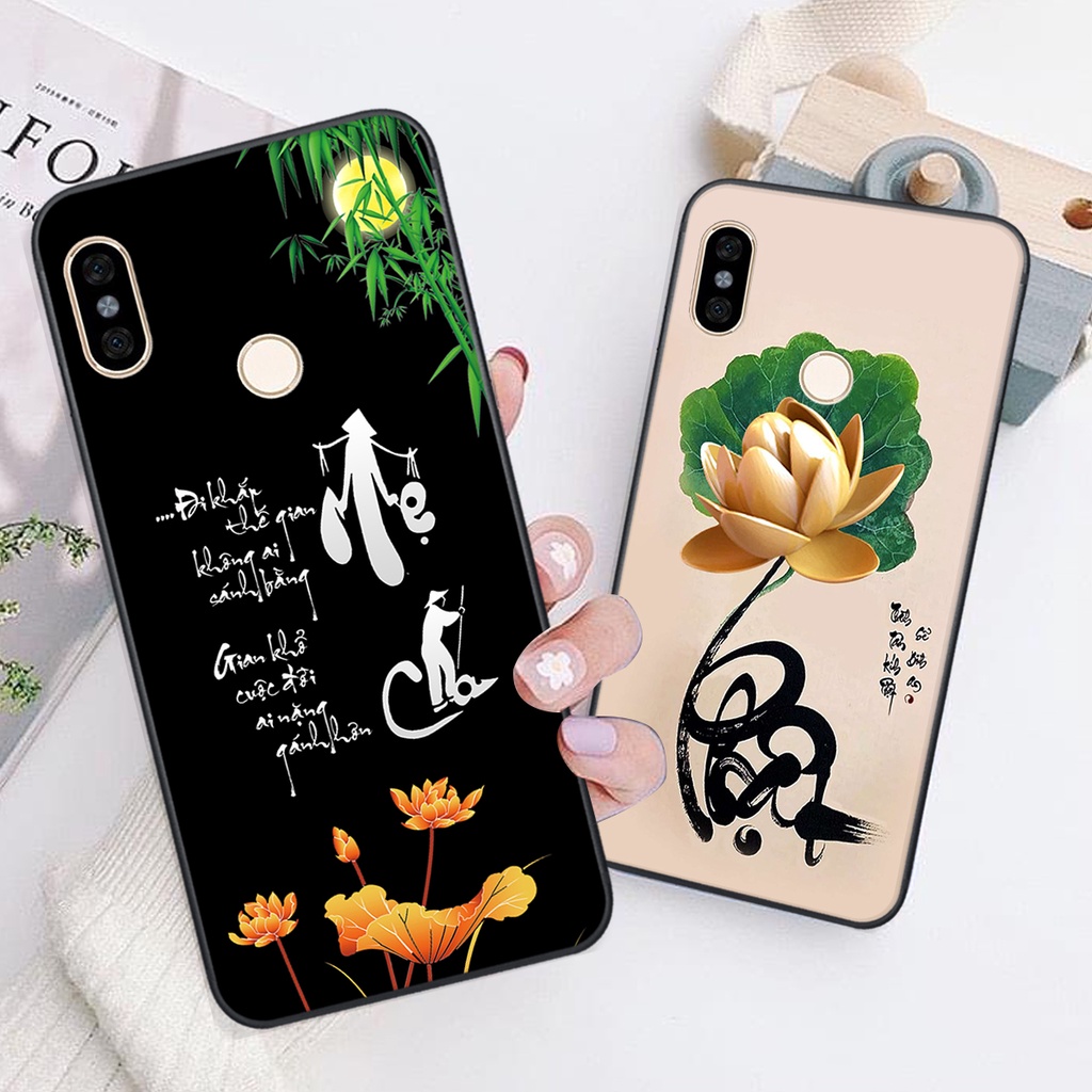 Ốp lưng Xiaomi REDMI NOTE 5/6 / NOTE 5 PRO / NOTE 6 PRO in hình chữ tài chữ lộc, Cha Mẹ, bình an SIÊU ĐẸP