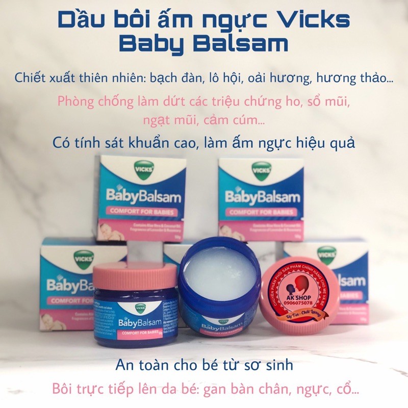 Dầu Vicks baby Balsam