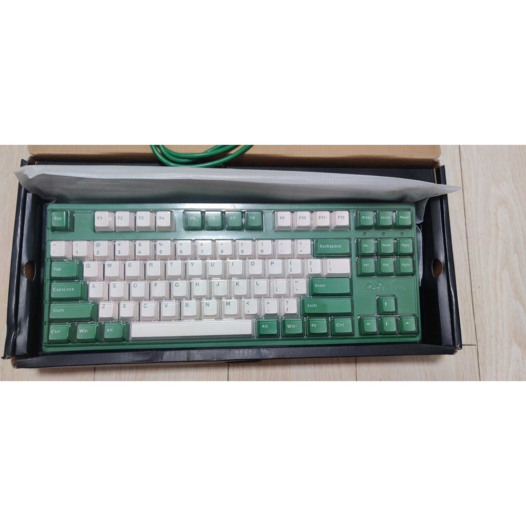 Bàn phím cơ AKKO 3087 v2 DS Matcha Red Bean  Led 234