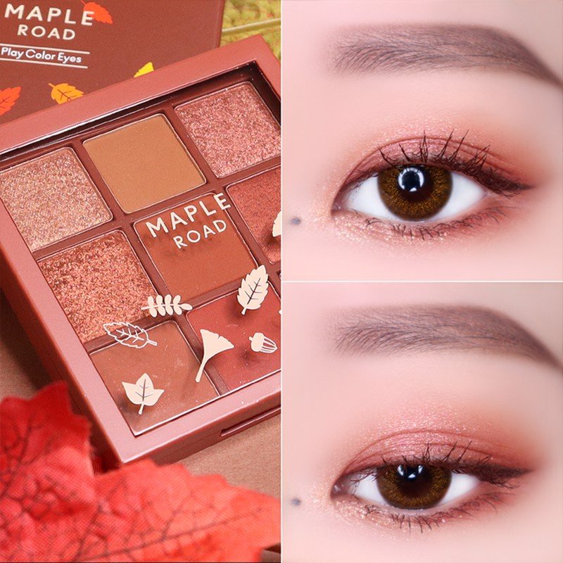 Bảng Phấn Mắt 9 Màu Etude Play Color Eyes - Maple Road