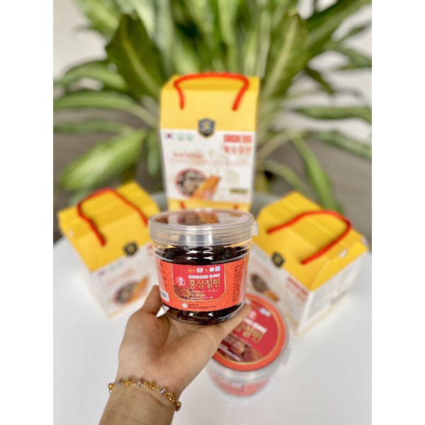 SÂM LÁT TẨM MẬT ONG GINGSENG KING HÀN QUỐC