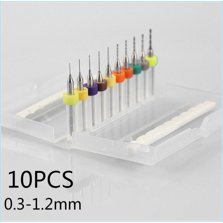 Dung cụ mô hình Bộ mũi khoan ustar mini 0.2 - 3.2mm ua90260 90270 tool hobby