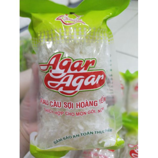 Miến rau câu sợi ngắn Hoàng Yến 20g (keto giảm cân)