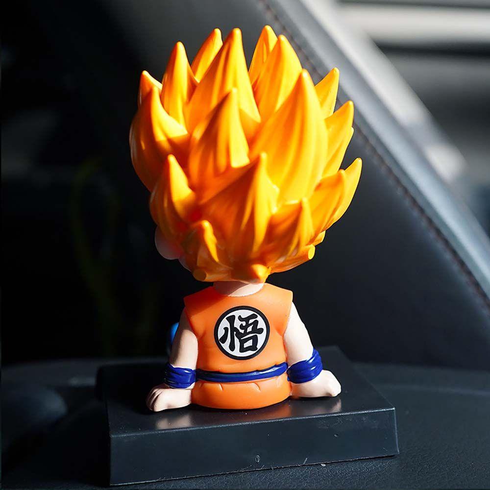 Mô Hình Nhân Vật Goku Lắc Đầu Trong Phim Hoạt Hình Dragon Ball Trang Trí Xe Hơi / Văn Phòng