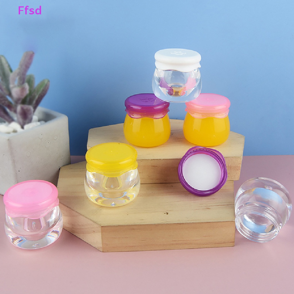 {Ffsd} 1Pc Cosmetic Jar Small Empty Cosmetic Refillable Bottles Plastic Eyeshadow Makeu *Hot Sale