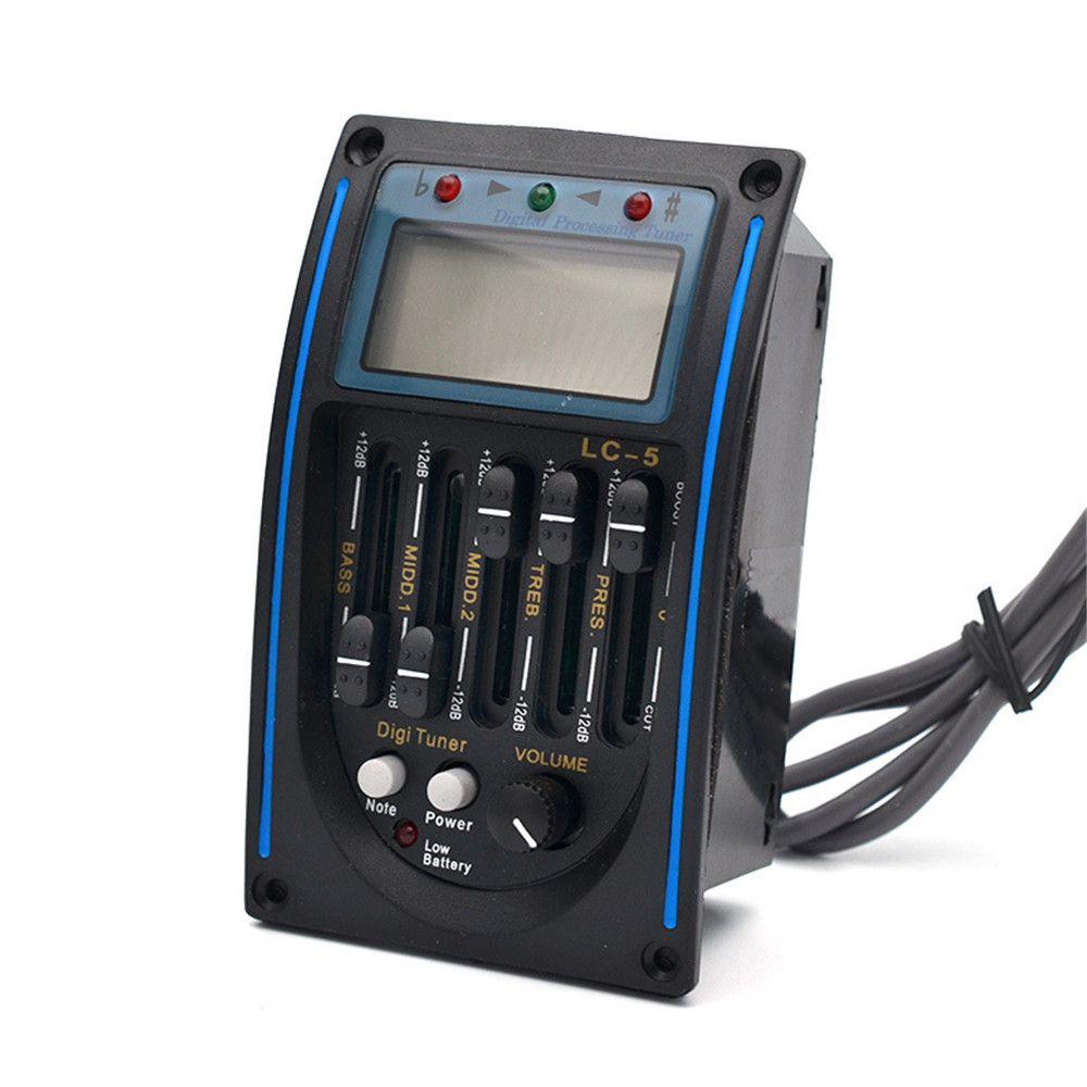 Thiết Bị Cân Bằng EQ LC-5 Có Màn Hình LCD Cho Đàn Guitar Acoustic