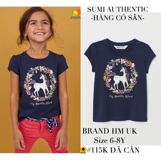 Áo thun HM AUTH BÉ GÁI