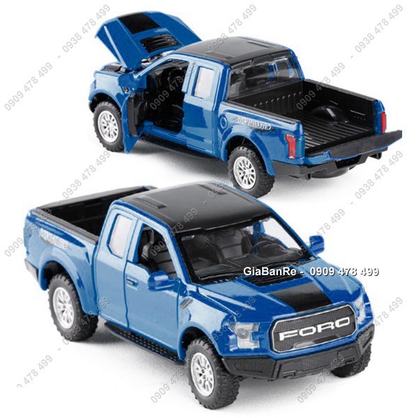 Xe Mô Hình Kim Loại Bán Tải Ford F150 Tỉ Lệ 1:32 - MiniAuto - 9707.4