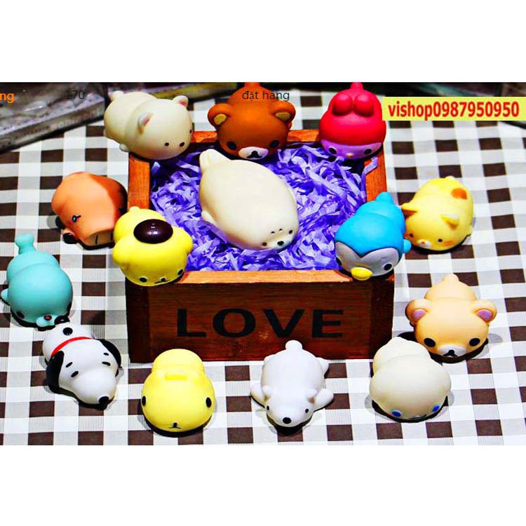 SQUISHY MOCHI GUDETAMA CHÍNH HÃNG SIÊU DỄ THƯƠNG  Gbán nghỉ