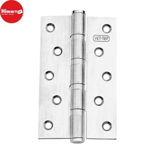 [Hỏa tốc HCM] BẢN LỀ INOX VIỆT TIỆP 08225  (DÀI 125MM) GIÁ 1 BỘ = 2 CÁI - BH 24T