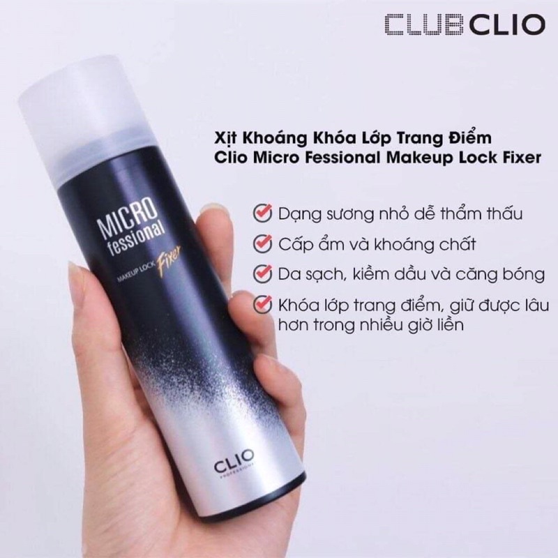 Xịt khoá Make Up Clio | BigBuy360 - bigbuy360.vn