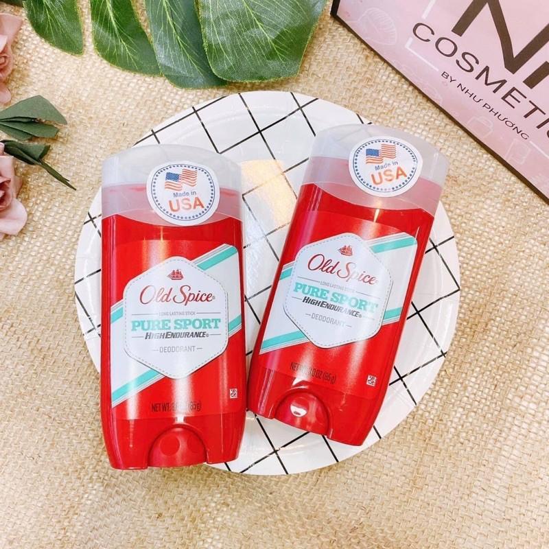 [Che Tên] Sáp Lăn Khử Mùi Nam Old Spice Cho Làn Da Khô Thoáng, Diệt Khuẩn, Lưu Hương 24H