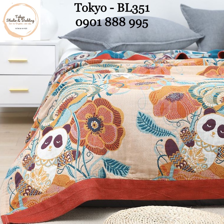 S47_Chăn Xô Organic Cotton Dòng Cao Cấp