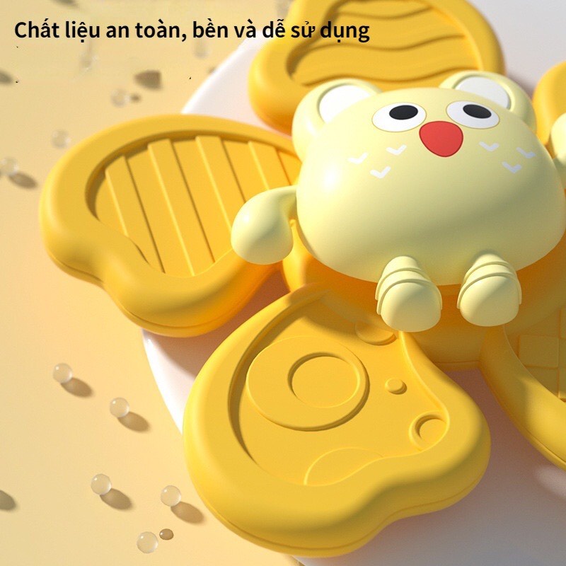 Set 3 Con Quay Đồ Chơi Cho Bé, Spinner Dán Tường 3 Cánh Chất Lượng Cao
