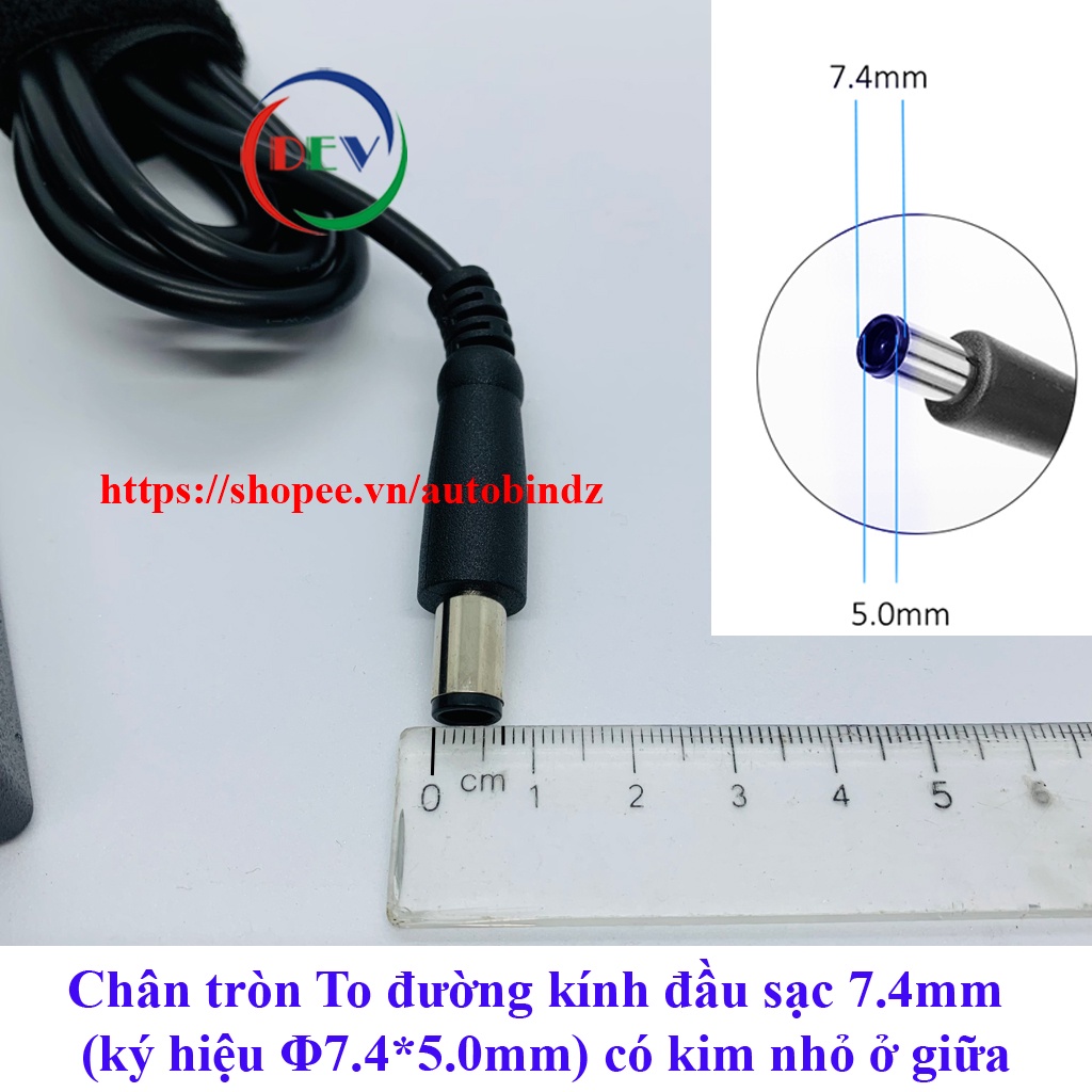 SẠC LAPTOP DELL ZIN 4.62A ~ 90W