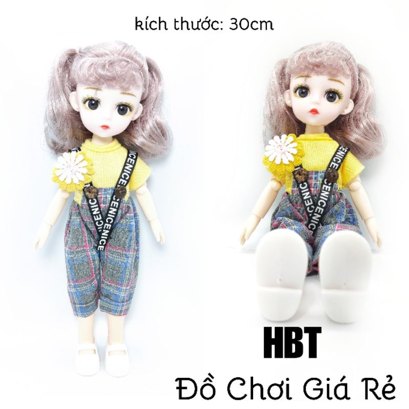 Đồ Chơi Búp Bê Barbie Cao 30cm Có Khớp