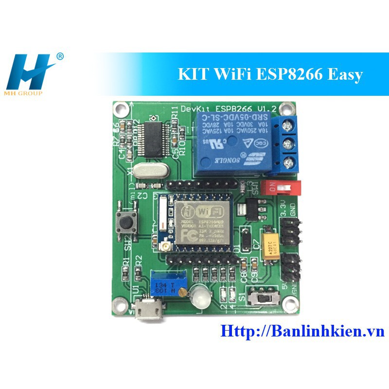 Kit Học Tập  WiFi ESP8266 Easy
