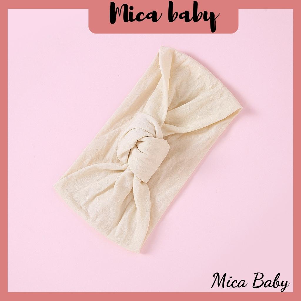 Băng đô thắt nút đáng yêu cho bé Mica baby BD20