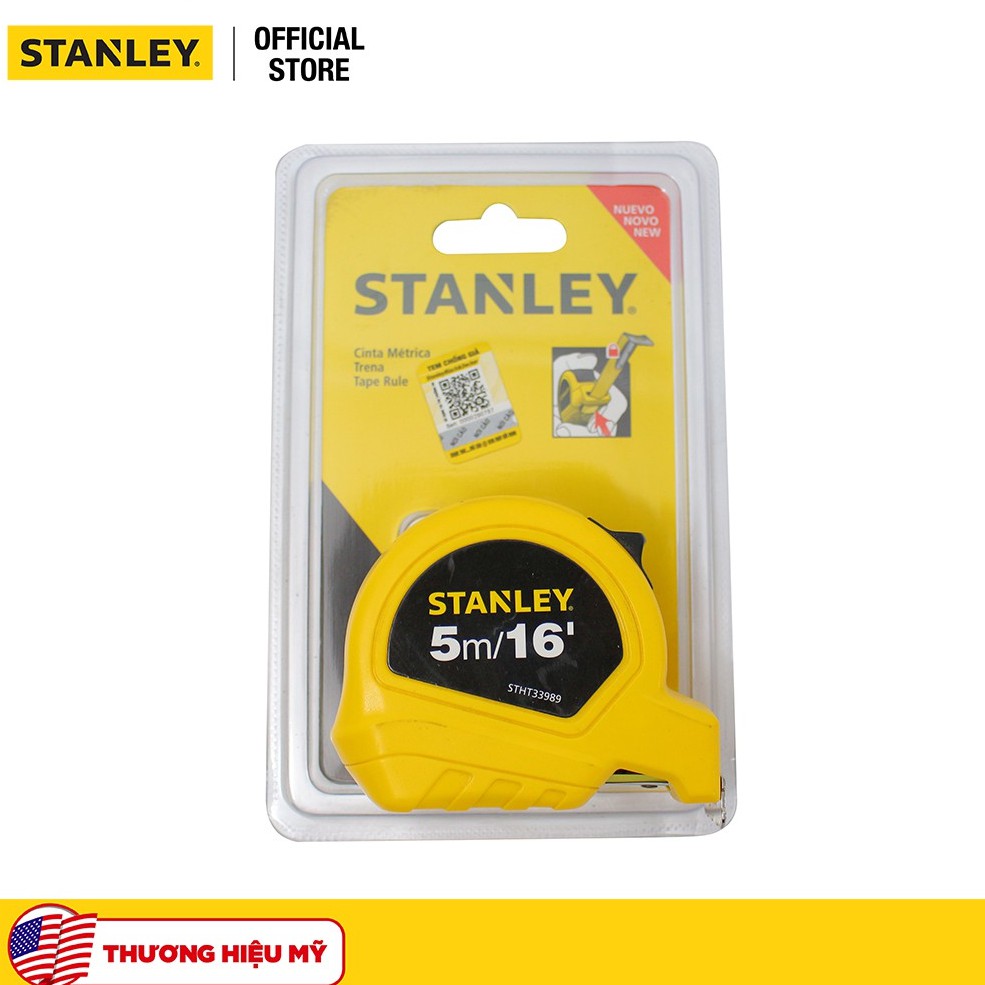 Thước cuộn Stanley STHT33989-840| 5mx19mm | Chính hãng