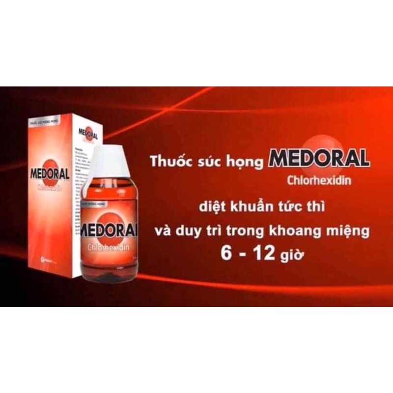 Nước Súc Họng Miệng Medoral [Nên Mua]