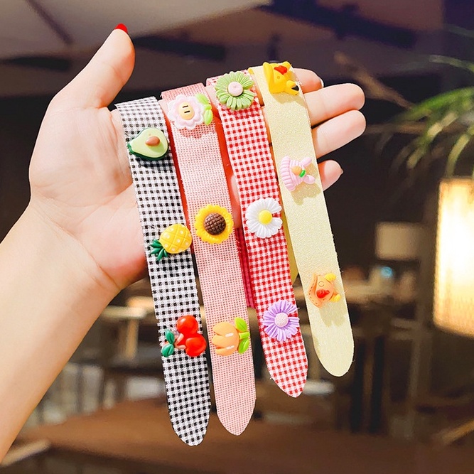 Dây băng đô tóc cho bé kiểu Hàn Quốc dễ thương cho bé HadyyKids - B09