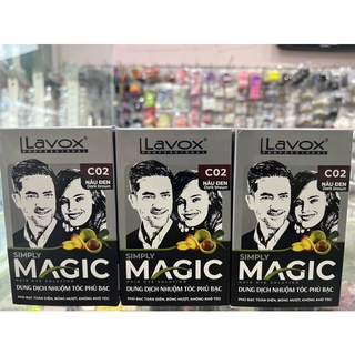 NHUỘM TÓC PHỦ BẠC LAVOX