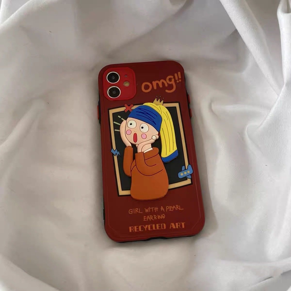 Ốp điện thoại in họa tiết nổi vui nhộn cho 12promax Apple 11 iPhone ex / XS / XR 7p / 8plus | BigBuy360 - bigbuy360.vn