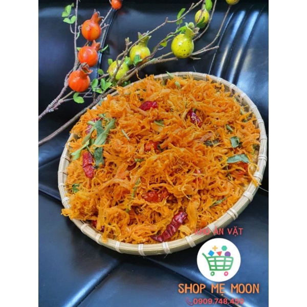 500GR KHÔ GÀ LÁ CHANH LOẠI 1 - TÚI ZIP 500gr