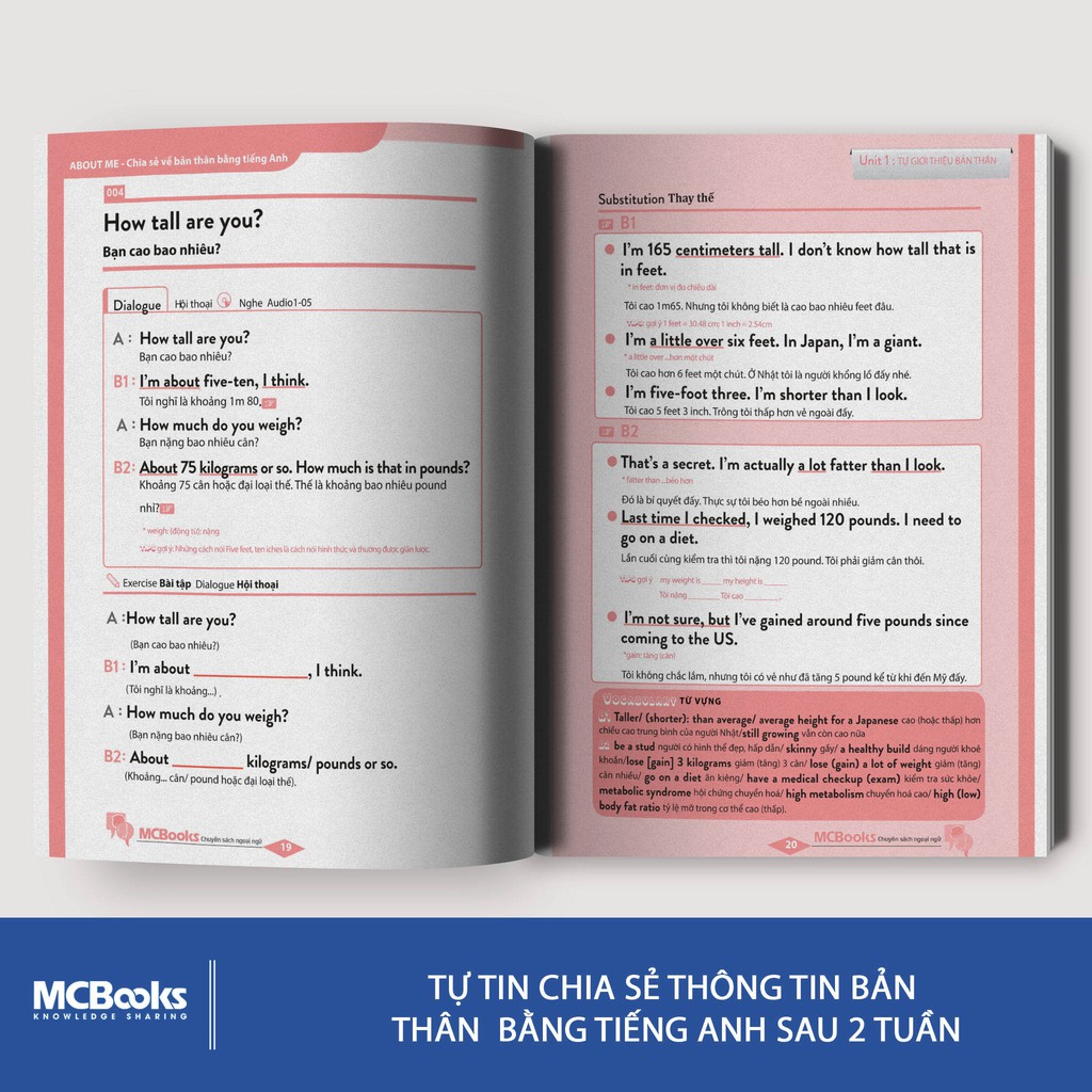 Sách About Me Chia Sẻ Về Bản Thân Bằng Tiếng Anh (Tái bản 2019)