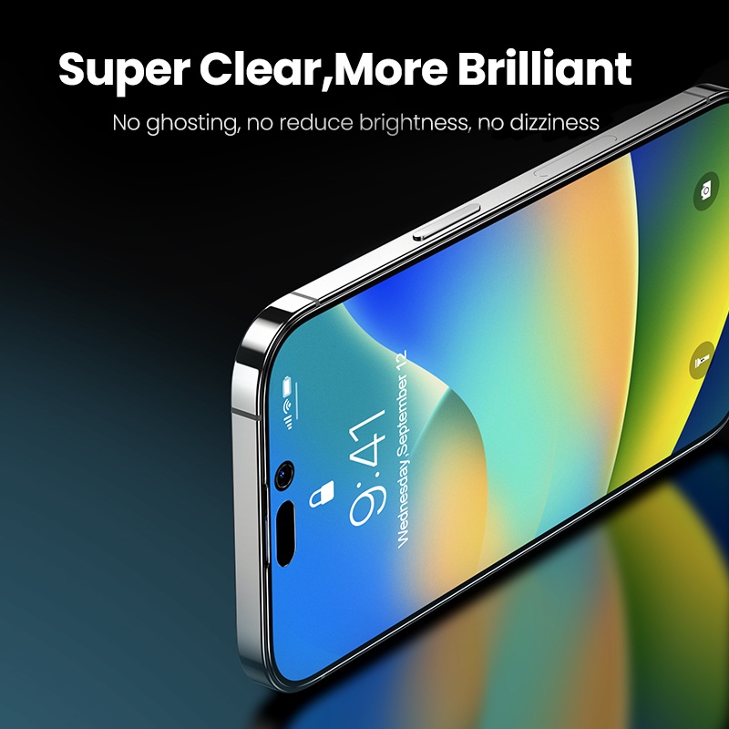 Ugreen Set 2 Kính Cường Lực Bảo Vệ Màn Hình Điện Thoại Chống Nhìn Trộm Cho iPhone 14 Pro Max 13 Pro Max