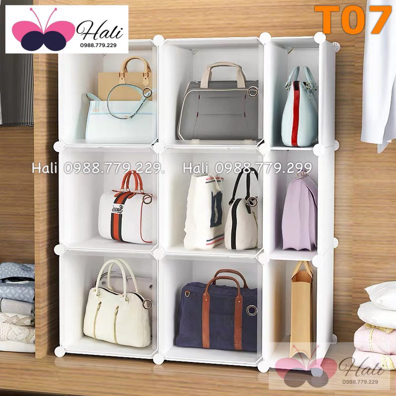 TỦ ĐỰNG TÚI XÁCH THÔNG MINH - ĐA NĂNG - TIỆN LỢI - CHỊU LỰC TỐT - MÀU SẮC ĐA DẠNG.Chọn Theo Phân Loại .