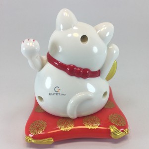 Mèo vẫy thần tài dùng pin năng lượng mặt trời cao cấp, hàng đẹp GiatotHN