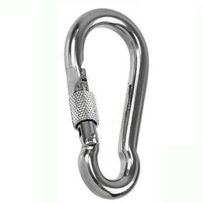 Móc khoá INOX/ Móc an toàn THÉP cao cấp - Đủ size lớn/trung/nhỏ - dùng móc khóa, móc an toàn khi làm việc trên cao