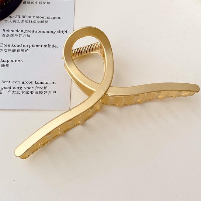 Kẹp tóc dạng gắp bằng kim loại phong cách Hàn Quốc dành cho nữ