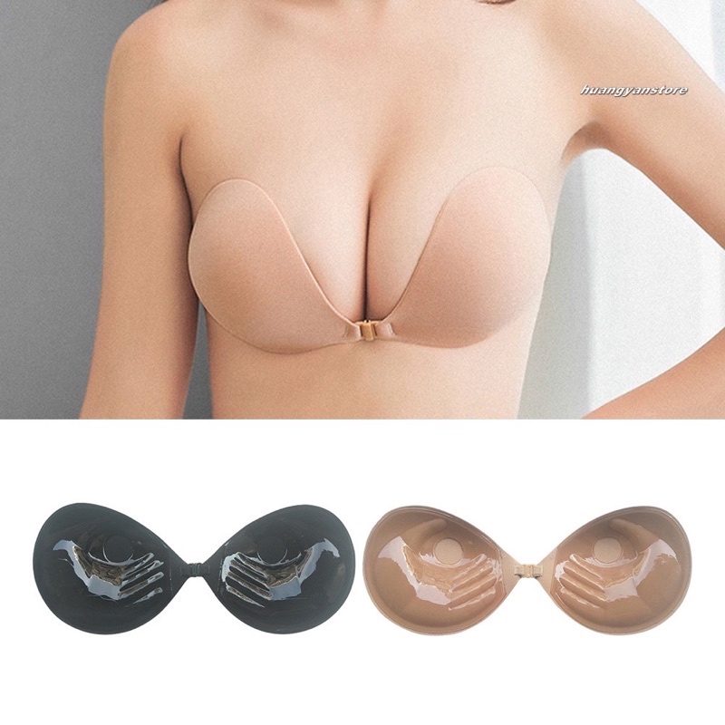 Áo ngực không dây tàng hình silicon không lộ viền